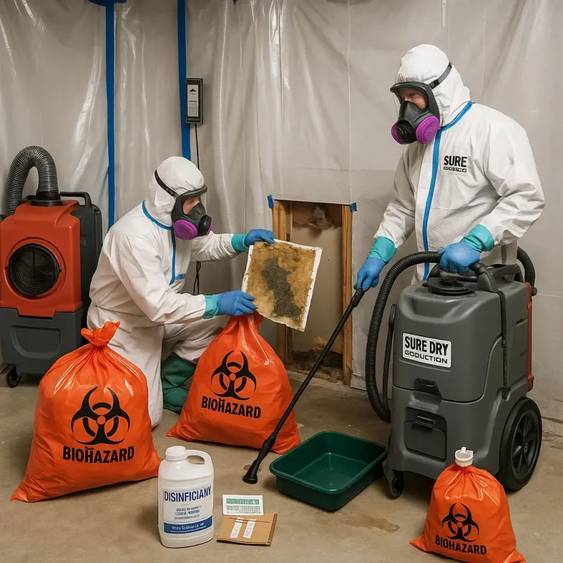 Contaminated Water Handling Protocols process in Ashfield, MA