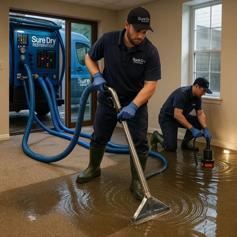 Water Extraction and Removal process in Ashfield, MA